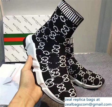 gucci x balenciaga sock shoes|balenciaga vs gucci price.